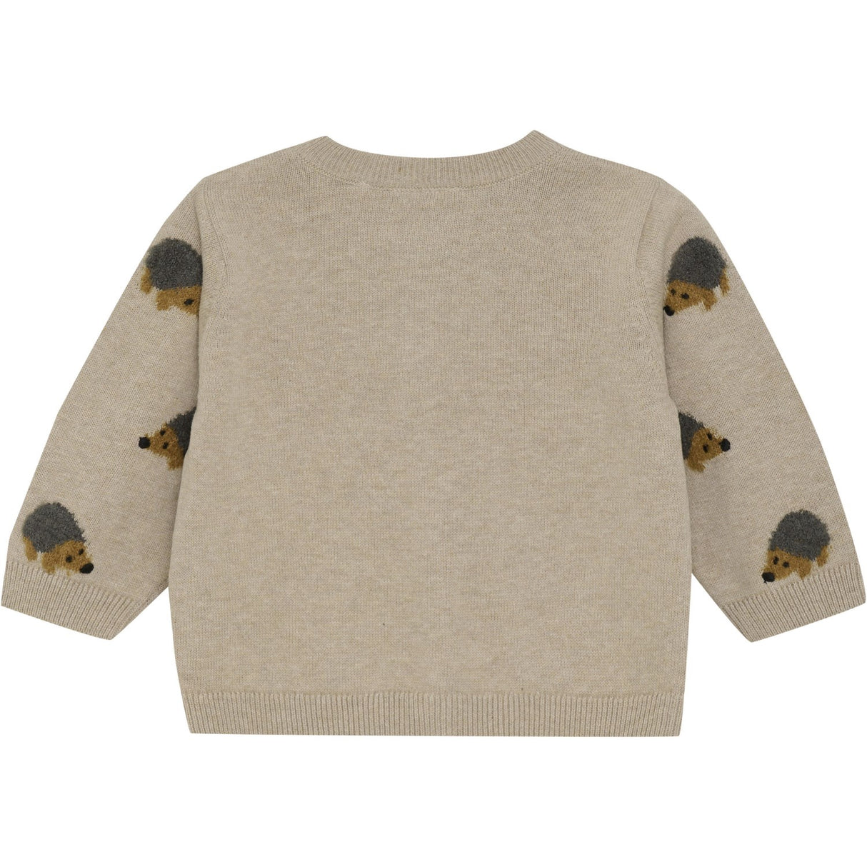 Minymo Beige Melange Cardigan Strik