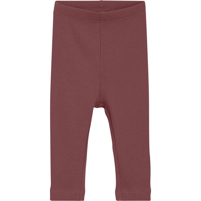 Minymo Withered Rose Leggings Rib