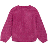 Minymo Fuchsia Fedora Pullover Strik
