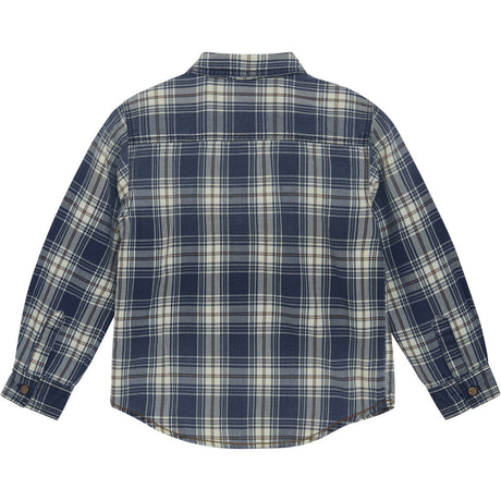 Minymo China Blue Skjorte Ls Check