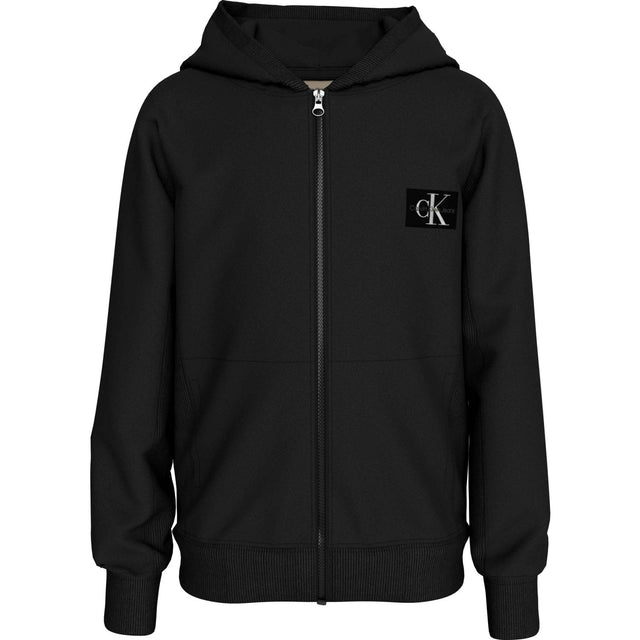 Calvin Klein Ck Black Badge Zip-Through Hættetrøje