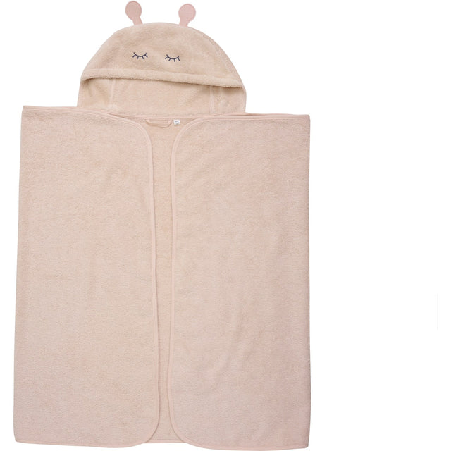 Pippi Rose Dust Hooded Bath Håndklæde