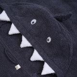 Pippi Odyssey Gray Hooded Bath Håndklæde