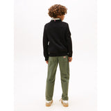 Tommy Hilfiger Black Bomuld Cable Sweater