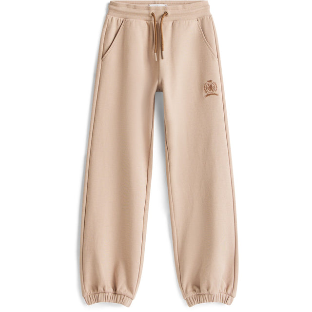 Tommy Hilfiger Malted Milk Tonal Crest Sweatpants