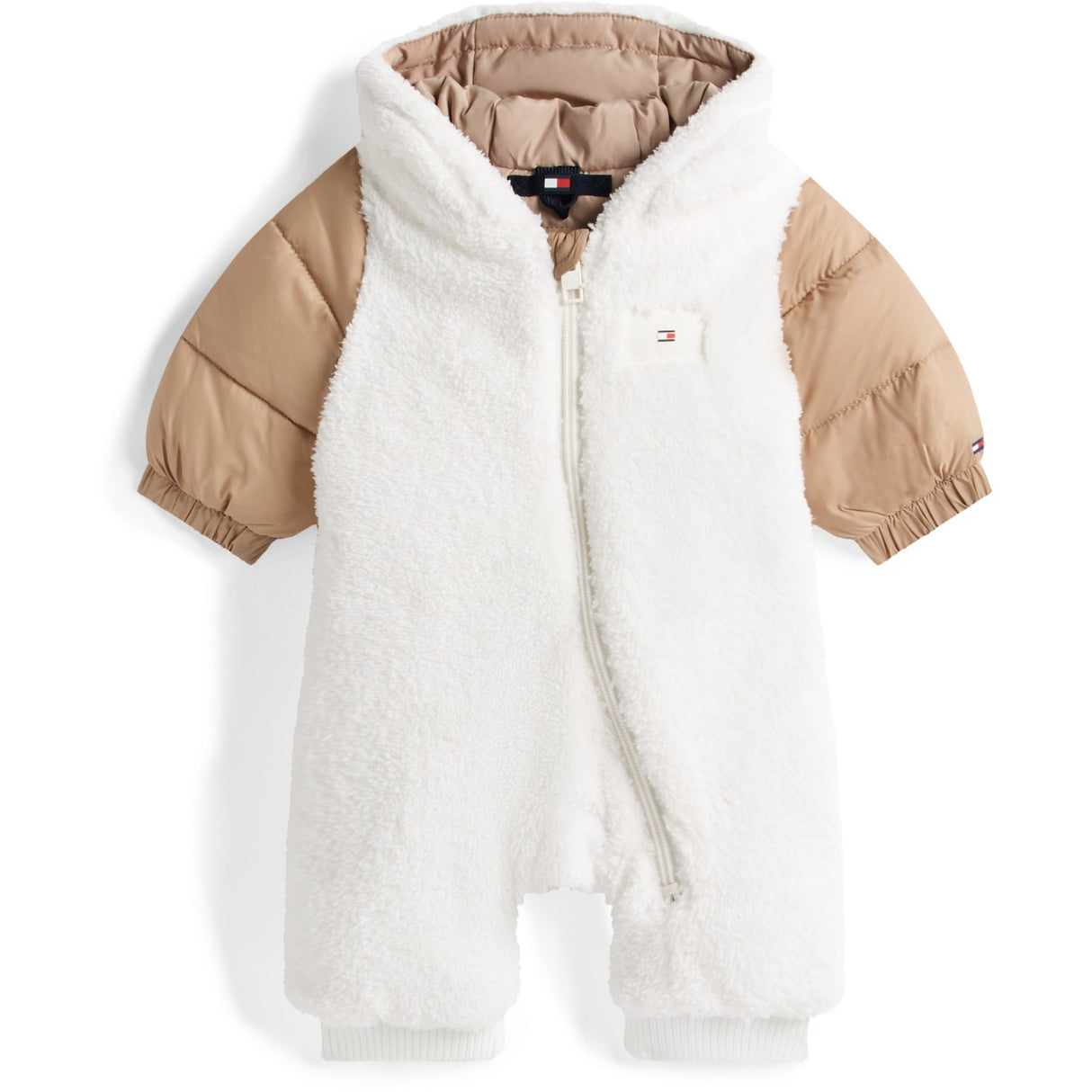 Tommy Hilfiger Ivory Silk Bamse Combi Skisuit