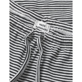 Mads Nørgaard Black/Vanilla Ice 2X2 Bomuld Stripe Verona Bukser