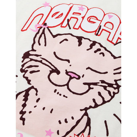 Mads Nørgaard Vanilla Ice Single Bomuld Tuvina Print Tee