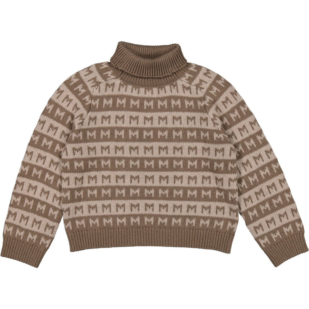 MarMar Heavy Knit Pattern Terre Stripe Talmi Strik Bluse