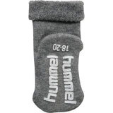 Hummel Grey Melange Mini Non Slip Strømpe