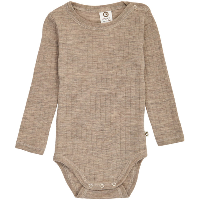 Müsli Balsam Melange Woolly Rib L/S Body