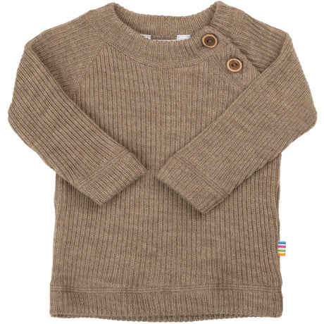 Joha Beige Melange Bluse M/Lange Ærmer