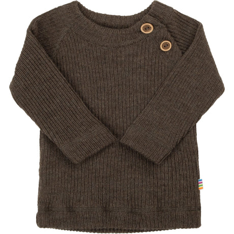 Joha Brown Melange Bluse M/Lange Ærmer