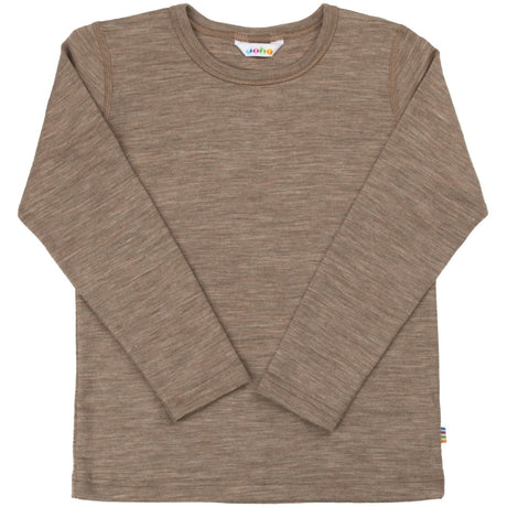 Joha Beige Melange Bluse M/Lange Ærmer