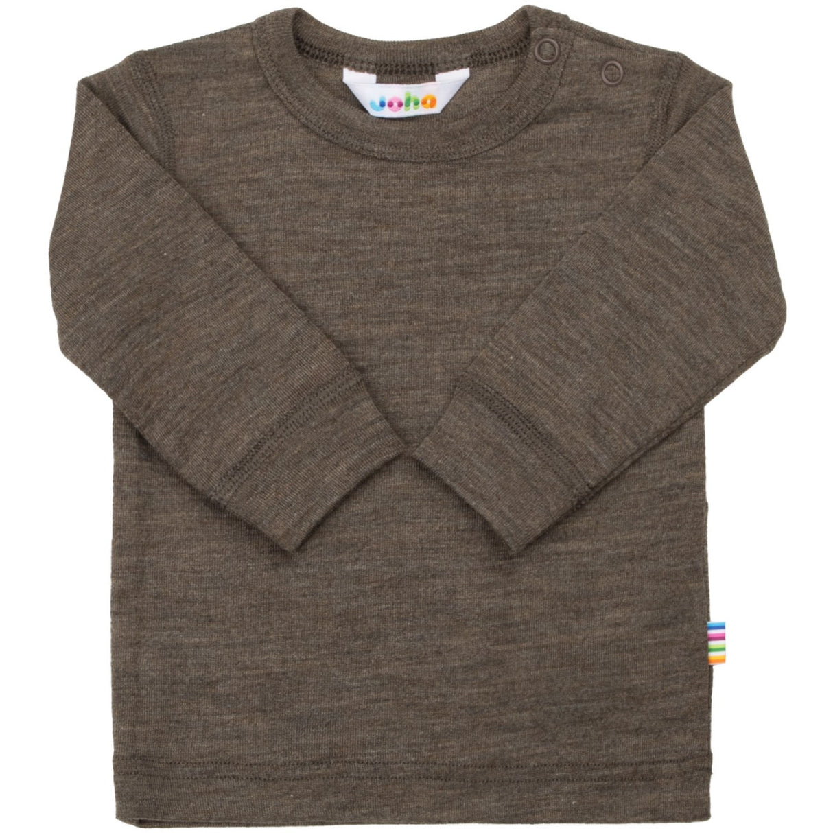 Joha Brown Melange Bluse M/Lange Ærmer