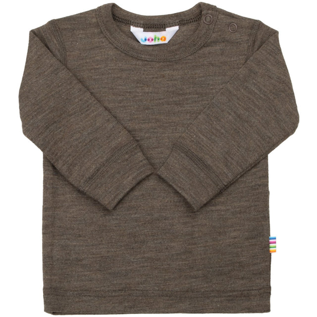 Joha Brown Melange Bluse M/Lange Ærmer