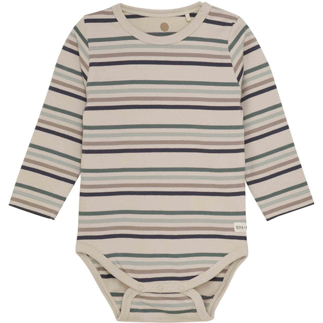 En Fant Balsam Green Body Ls Stripe