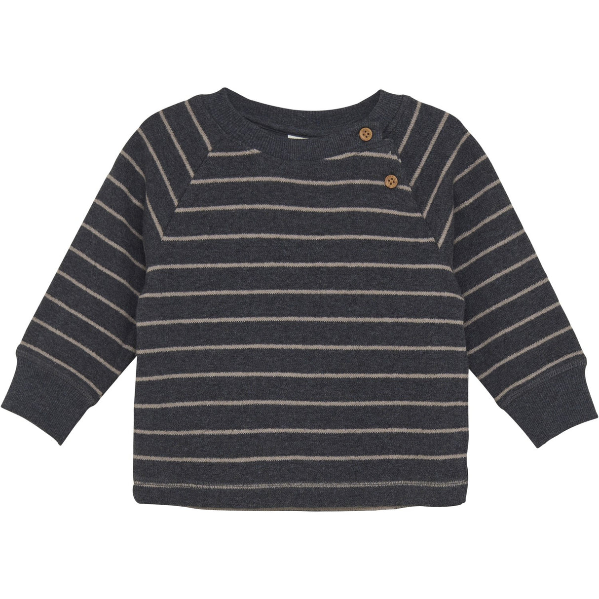 En Fant Ebony Sweatshirt Ls Stripe