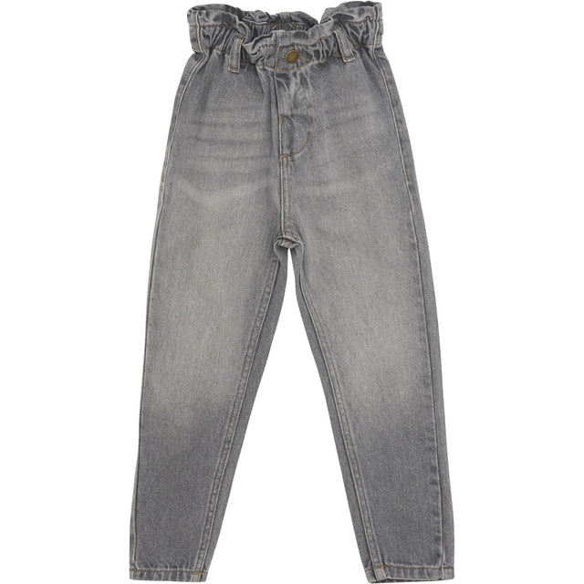 En Fant Light Grey Denim Jeans Mom Fit Denim