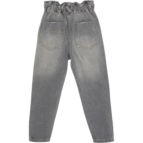 En Fant Light Grey Denim Jeans Mom Fit Denim