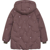 En Fant Rose Taupe Jakke Puffer W. Embroidery