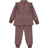 En Fant Rose Taupe Termo Sæt W.Glitter