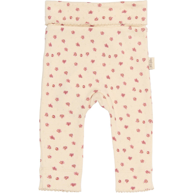 Petit Piao Autumn Anemone AOP PPDia Fold Leggings Pointel NOOS