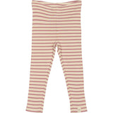 Petit Piao Nostalgic Rose/off White Legging Modal Striped