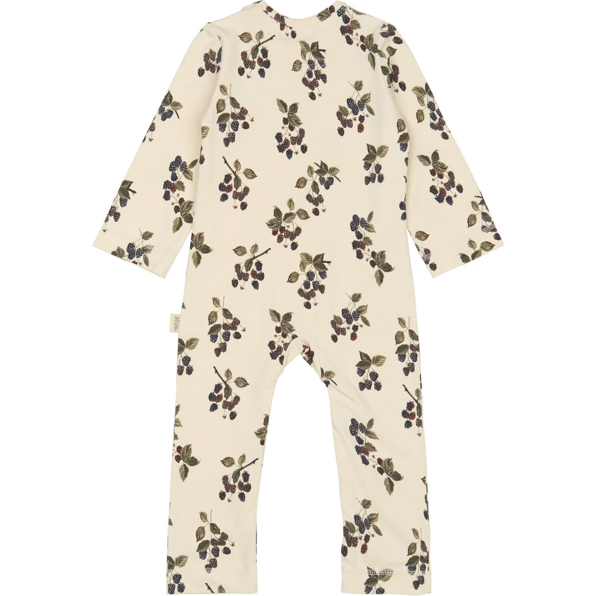 Petit Piao Black Berry Buksedragt L/S Printed