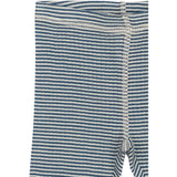 Petit Piao Ensign Blue/dark Off White PPDante Leggings Merino Uld Striped