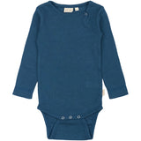 Petit Piao Ensign Blue PPDante Body L/S Merino Uld