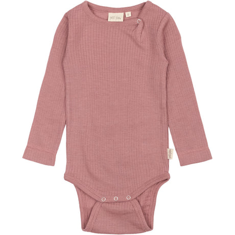 Petit Piao Nostalgic Rose PPDante Body L/S Merino Uld