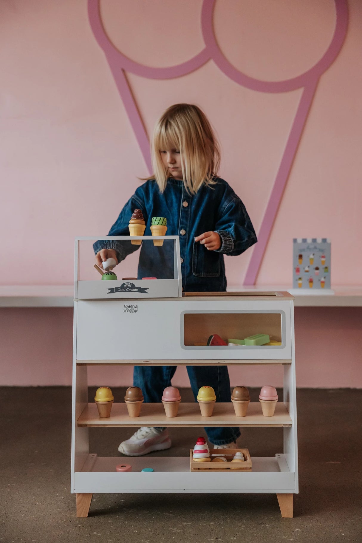 Mamamemo Isbar Med Fryser