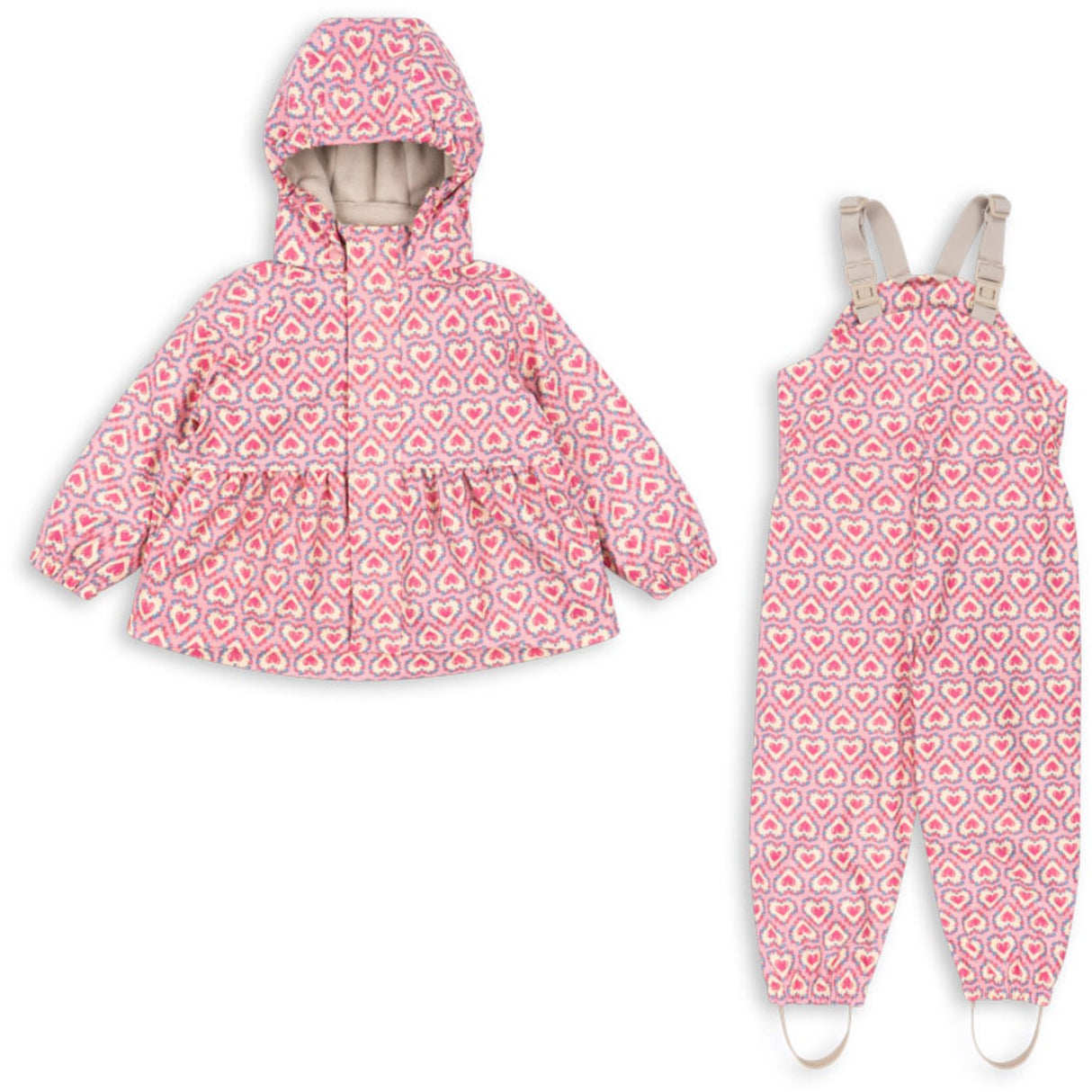 Konges Sløjd Felice Rose Rainy Palme Sæt Girl