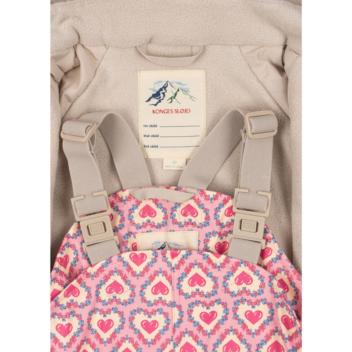 Konges Sløjd Felice Rose Rainy Palme Sæt Girl