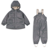 Konges Sløjd Laurel Blue Check Rainy Palme Sæt