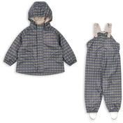 Konges Sløjd Laurel Blue Check Rainy Palme Sæt