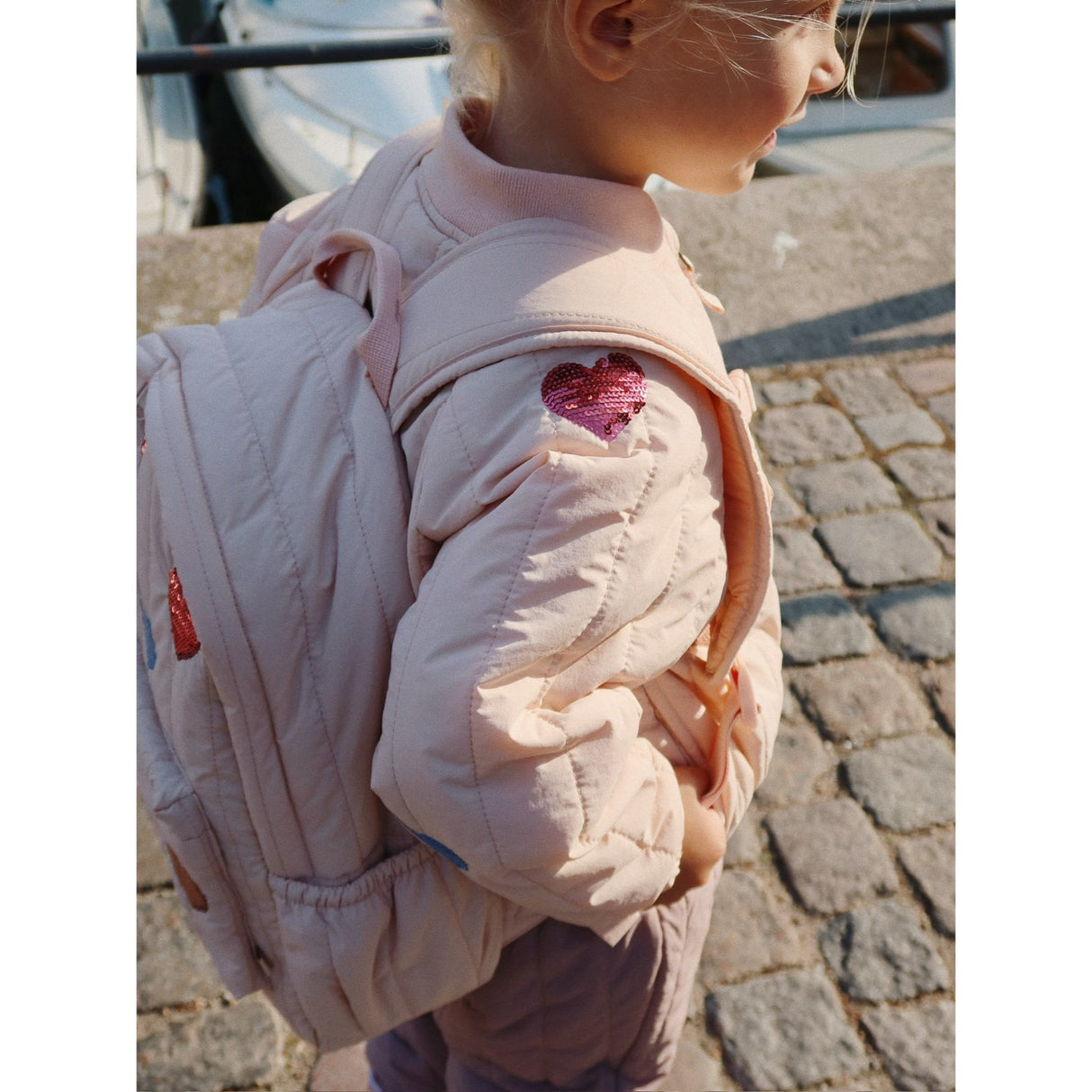 Konges Sløjd Cameo Rose Juno Paliet Bomber Jakke