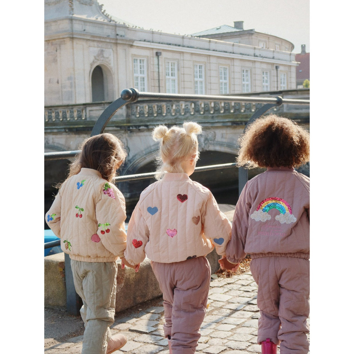 Konges Sløjd Cameo Rose Juno Paliet Bomber Jakke