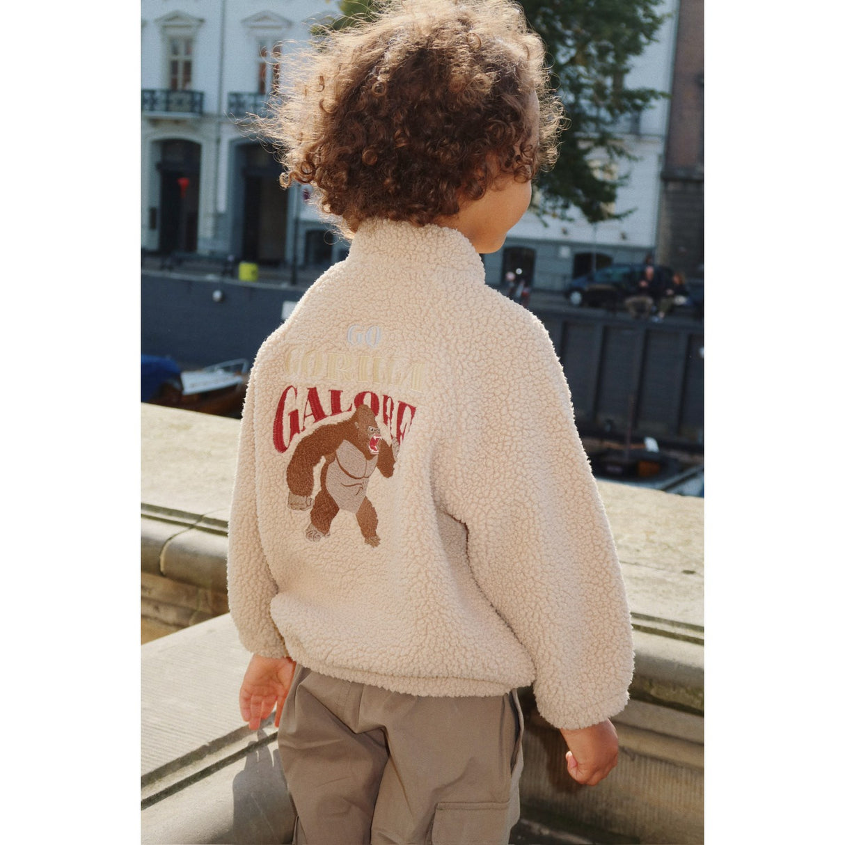Konges Sløjd Oxford Tan Jazz Bamse Bomber Jakke Grs