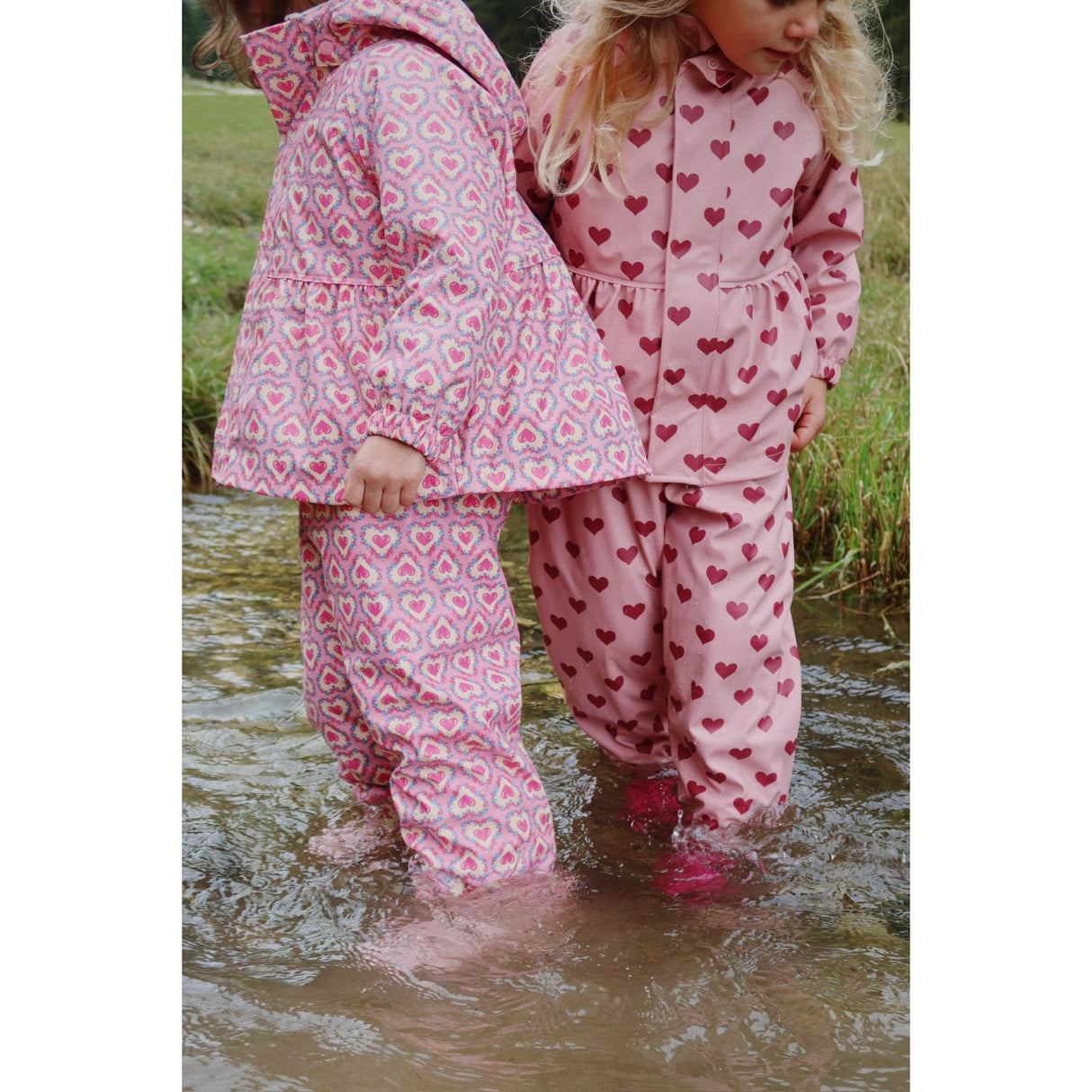 Konges Sløjd Amour Pink Rainy Palme Sæt Girl