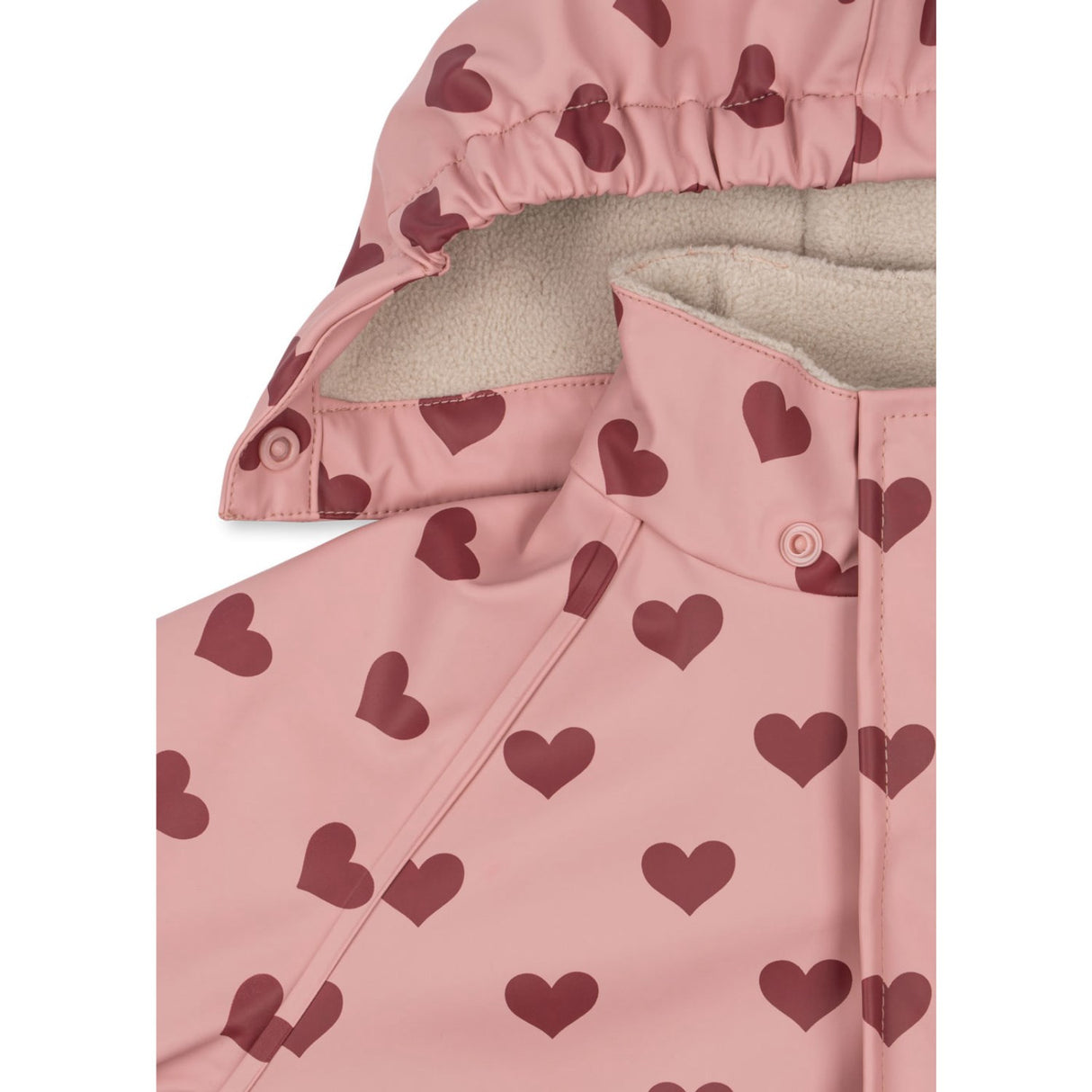 Konges Sløjd Amour Pink Rainy Palme Sæt Girl