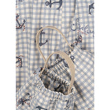 Konges Sløjd Sailor Check Rainy Palme Sæt