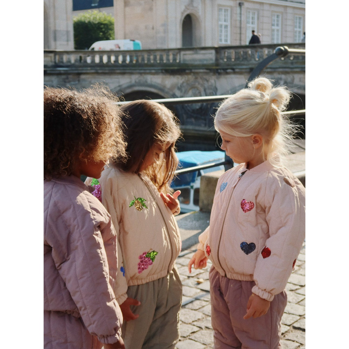 Konges Sløjd Twilight Mauve Juno Paliet Bomber Jakke