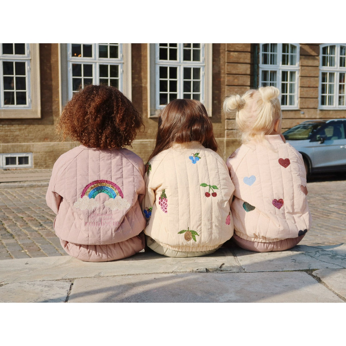 Konges Sløjd Twilight Mauve Juno Paliet Bomber Jakke