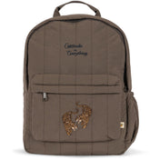 Konges Sløjd Walnut Juno Quiltet Rygsæk Midi