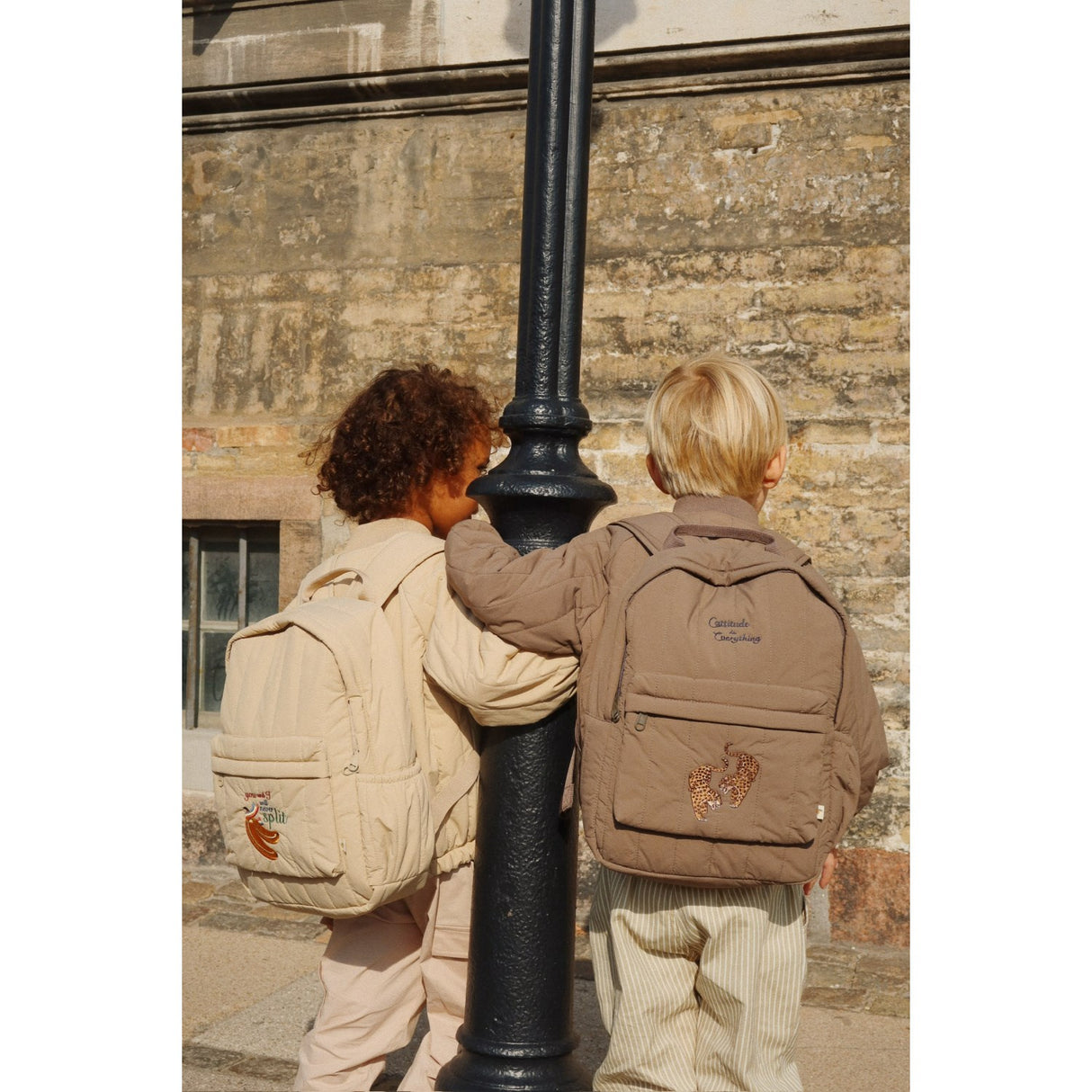 Konges Sløjd Walnut Juno Quiltet Rygsæk Midi