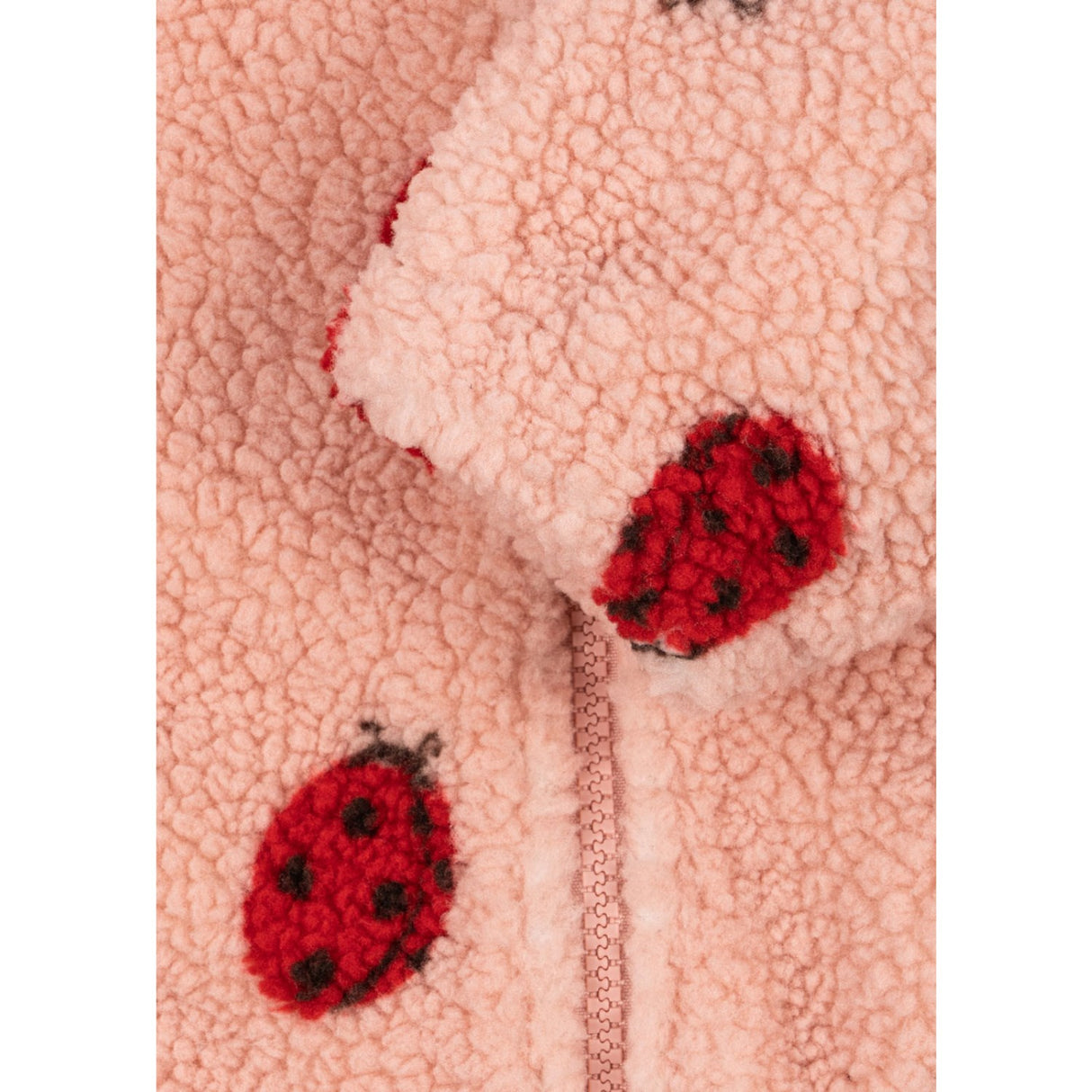 Konges Sløjd Ladybug Pink Jody Bamse Jakke Grs
