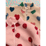 Konges Sløjd Ladybug Pink Jody Bamse Jakke Grs
