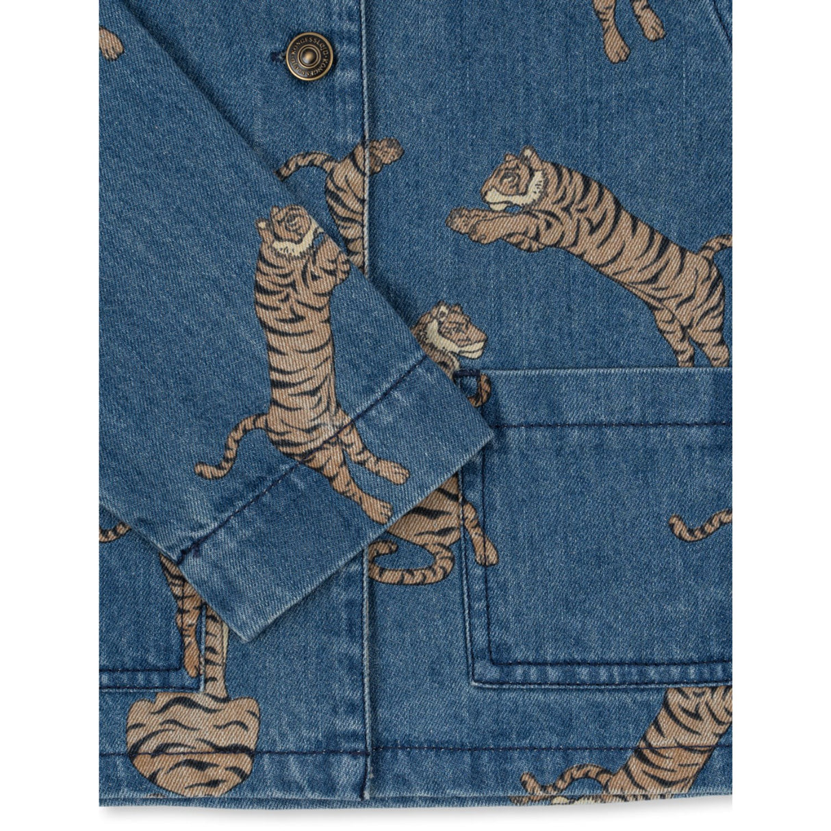 Konges Sløjd Tiger Magot Jakke Denim GOTS